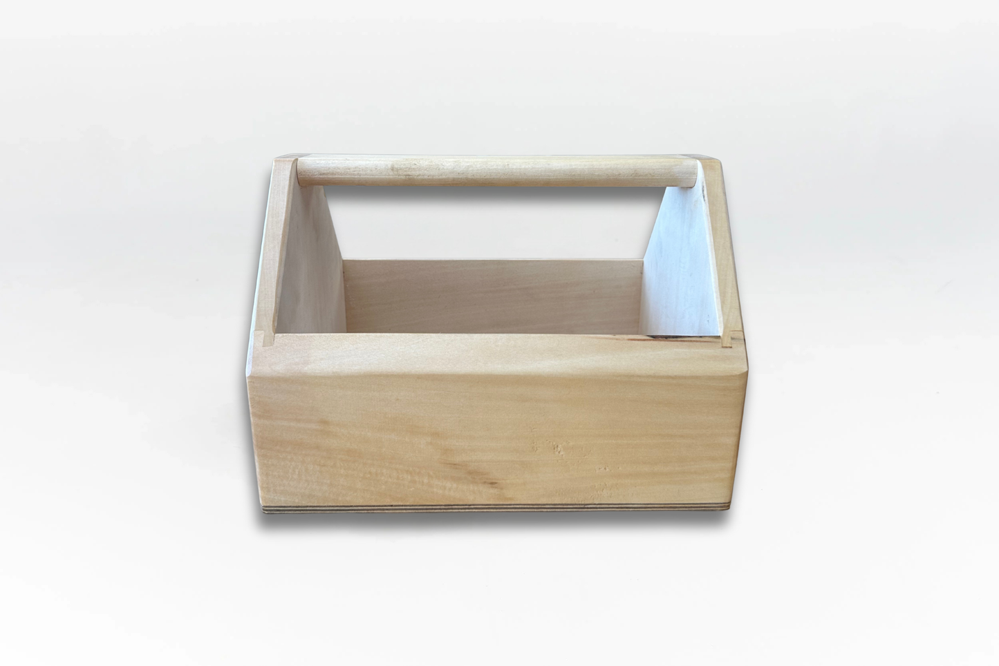 Handcrafted Wooden Tote Box