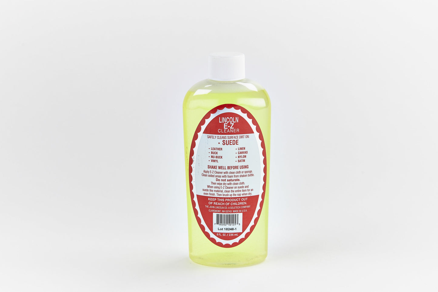 Lincoln E-Z Shoe Cleaner (8 FL OZ)