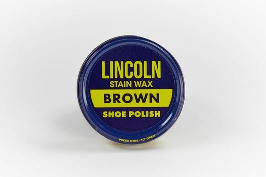 Lincoln Brown Shoe Polish