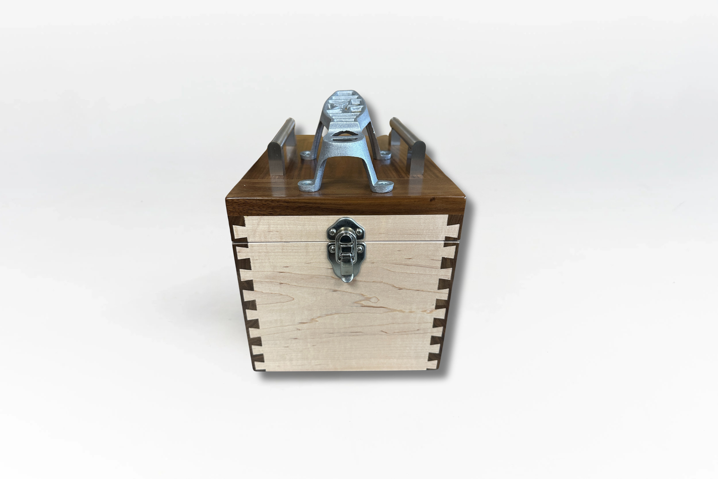 George's Large Walnut & Maple Mixed Hinge